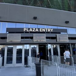 Sphere - Entrance from ride share drop off
