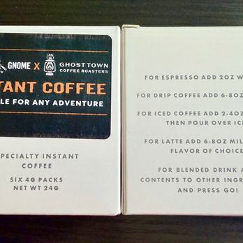 Gastro Gnome Meals - The best richest flavourful instant coffee - great product. - Outdoor Gear Near Me - Bozeman, Montana