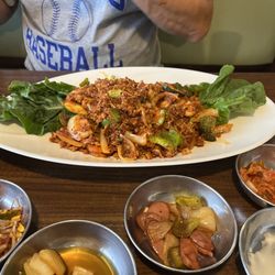 Seoul Garden - Pork bulgogi for 2 and a few of the banchan
