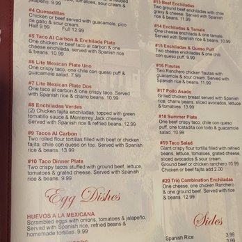 Herradura Mexican Grill - Lunch menu - Mexican Near Me - Houston, Texas