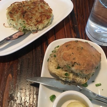 Revel - Scallion hash brown and scallion biscuit ($4 each) - Korean Near Me - Seattle, Washington Revel - Scallion hash brown and scallion biscuit ($4 each) - Korean Near Me - Seattle, Washington