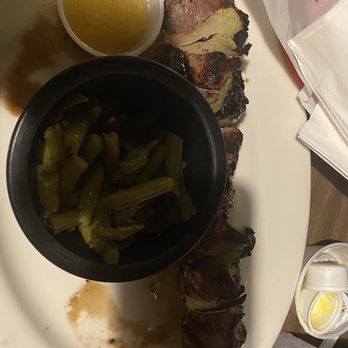 Cattle Ranch - Kabobs, green beans and a small side of apple sauce. - Steakhouses Near Me - Sanford, Florida Cattle Ranch - Kabobs, green beans and a small side of apple sauce. - Steakhouses Near Me - Sanford, Florida