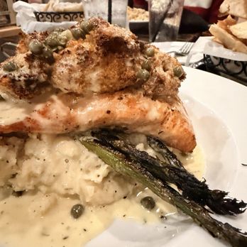 Tuscan Slice - Crab Encrusted Salmon - Pizza Near Me - Waxahachie, Texas