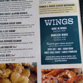 River Walk Pub - Part of the menu. - Pubs Near Me - Wisconsin Dells, Wisconsin River Walk Pub - Part of the menu. - Pubs Near Me - Wisconsin Dells, Wisconsin