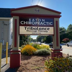 Tribalance Massage Therapy - Our sign (bottom)