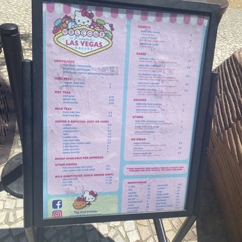 Hello Kitty Cafe - Menu! - Desserts Near Me - Las Vegas, Nevada Hello Kitty Cafe - Menu! - Desserts Near Me - Las Vegas, Nevada