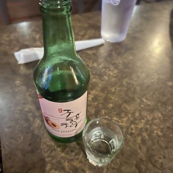 Soo Cafe - Peach Soju - Korean Near Me - Raleigh, North Carolina
