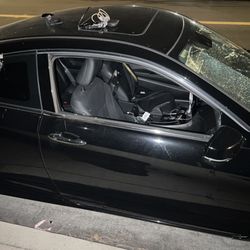 Santana's Auto Body - The night it was broken into