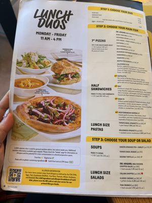 Menu photo 1 California Pizza Kitchen San Diego, CA
