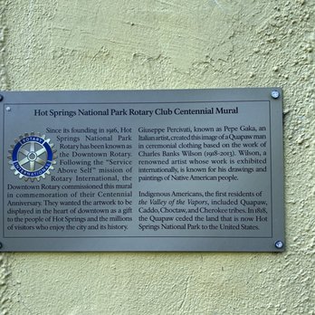 Quapaw Mural - Info about the mural - Public Art Near Me - Hot Springs, Arkansas Quapaw Mural - Info about the mural - Public Art Near Me - Hot Springs, Arkansas