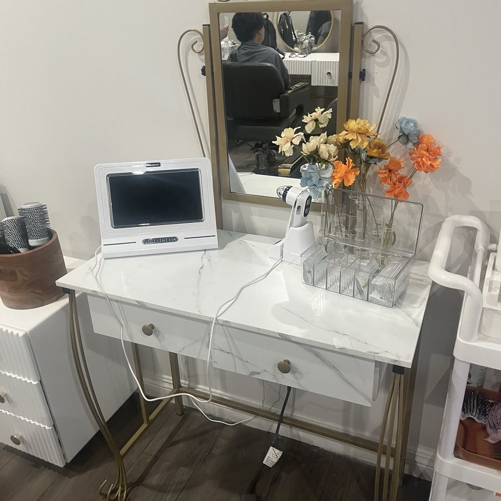 DR Head Spa - Blow drying area - Day Spas Near Me - Corona, California