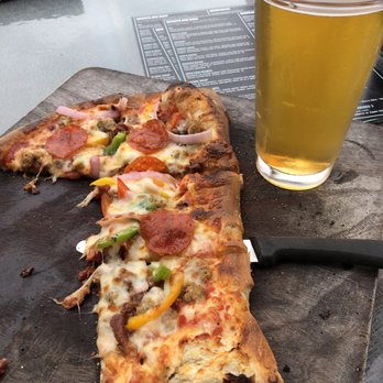 Wood Boat Brewery - Supreme, personal size (half eaten already) $12 - Venues & Event Spaces Near Me - Clayton, New York Wood Boat Brewery - Supreme, personal size (half eaten already) $12 - Venues & Event Spaces Near Me - Clayton, New York