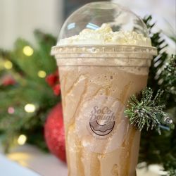 Ice blended coffee drink