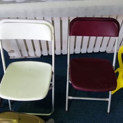 Warkworth Party Hire - sample of chairs (vacuum cleaner in front we moved cords)