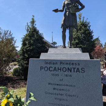 Pocahontas Memorial - Pocahontas - Landmarks & Historical Buildings Near Me - Gloucester, Virginia Pocahontas Memorial - Pocahontas - Landmarks & Historical Buildings Near Me - Gloucester, Virginia