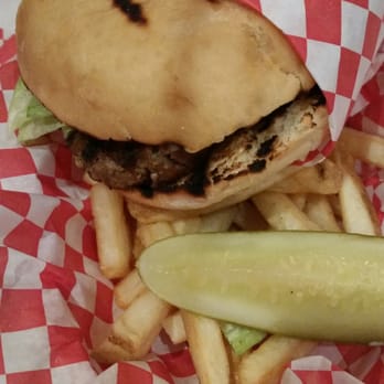 The Crab Pot - Burger... overseasoned... salty. Would have been nice to have a plate. - Seafood Near Me - Seattle, Washington The Crab Pot - Burger... overseasoned... salty. Would have been nice to have a plate. - Seafood Near Me - Seattle, Washington