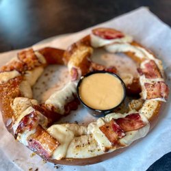 Massive Bavarian-recipe pretzel