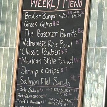 Box Car Taphouse - Menu - Wine Bars Near Me - Portola, California Box Car Taphouse - Menu - Wine Bars Near Me - Portola, California