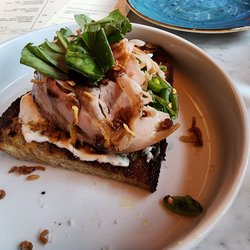 Olio - Bruschetta with mortadella