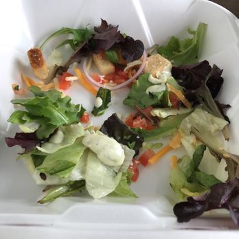 Chili's - My "side salad". This is a joke of a place - American Near Me - Boerne, Texas Chili's - My "side salad". This is a joke of a place - American Near Me - Boerne, Texas
