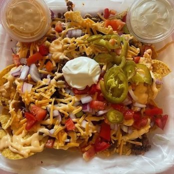 The Turn Around Quick Bites - Loaded nachos - Food Trucks Near Me