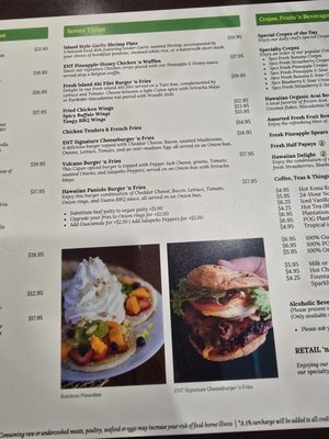 Menu photo 1 Eggs 'n Things Ala Moana Honolulu, HI Menu photo 1 Eggs 'n Things Ala Moana Honolulu, HI