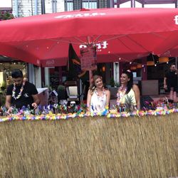 Karibische Nacht - Cocktail Stand