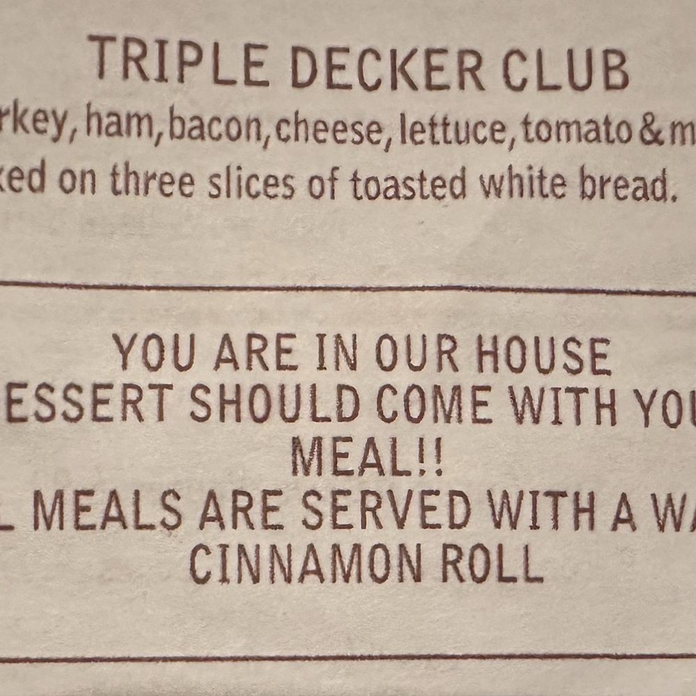 Kendall's Restaurant - Yes!!! Dessert should always come with a meal! - American Near Me - Noble, Oklahoma