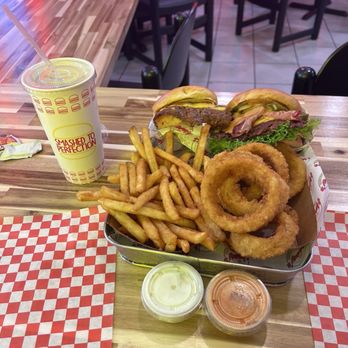 Hammys Smash Burgers - Single smash, double smash,fries & onion rings - Burgers Near Me - Anaheim, California