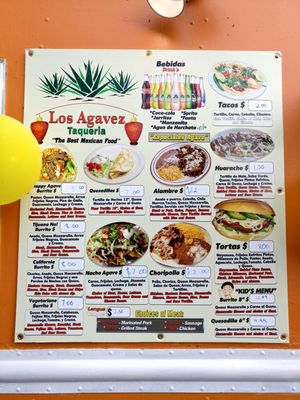 Menu photo 8 Los Agavez Taqueria Columbus, OH