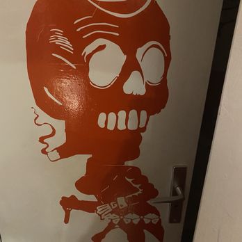 La Sandia - Painting on men's room. - Mexican Near Me - Toulouse, 31 La Sandia - Painting on men's room. - Mexican Near Me - Toulouse, 31