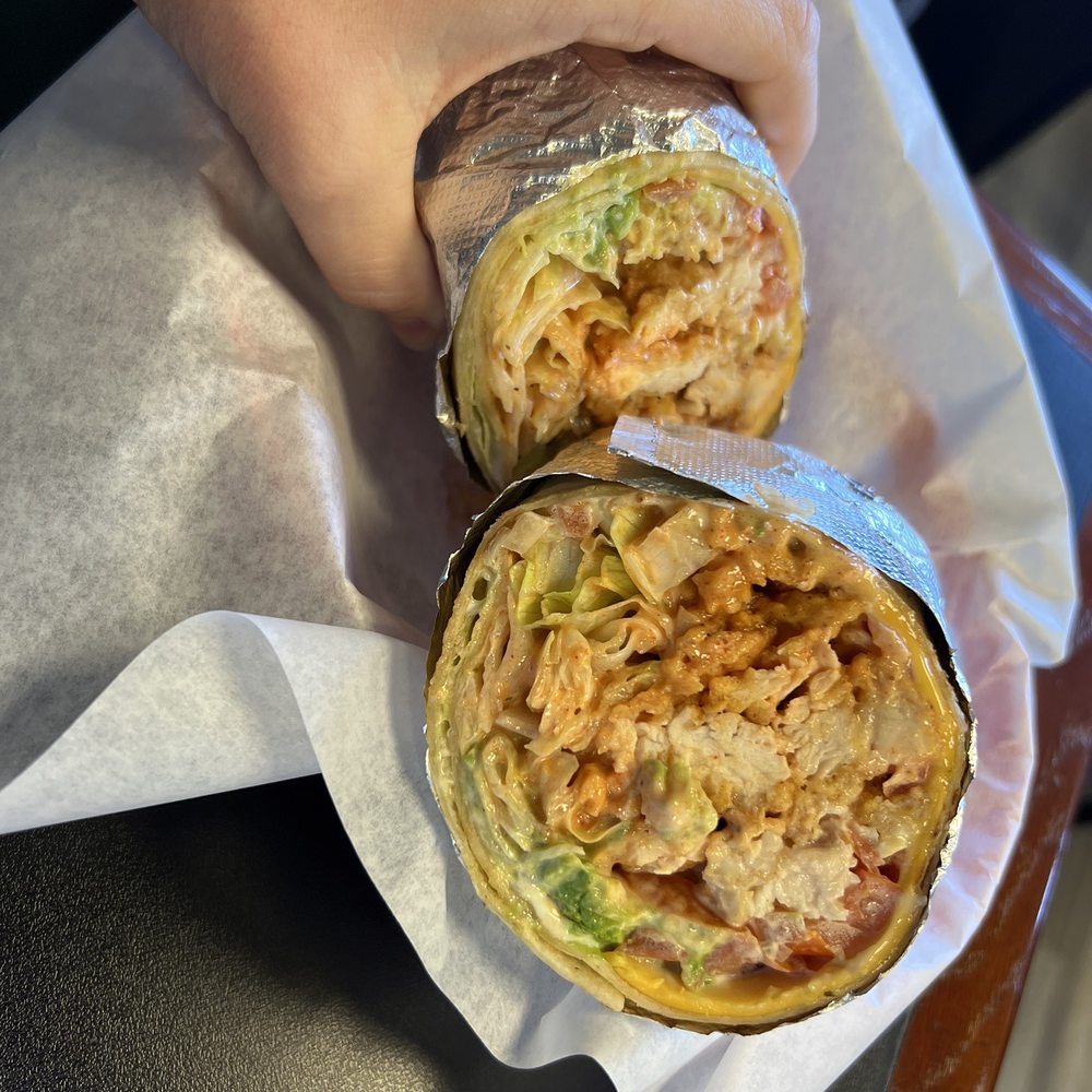 JLB Eatery - Buffalo Chicken Wrap - Burgers Near Me - Tomball, Texas JLB Eatery - Buffalo Chicken Wrap - Burgers Near Me - Tomball, Texas