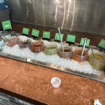 Lime Fresh Mexican Grill - Salsa Bar - Mexican Near Me - Dania Beach, Florida Lime Fresh Mexican Grill - Salsa Bar - Mexican Near Me - Dania Beach, Florida