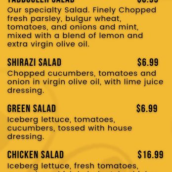 K Grill Kabob - Menu 8 of 8 (June 2025) - Mediterranean Near Me - West Covina, California