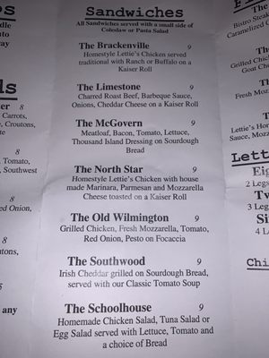 Menu photo 5 Lettie's Kitchen Hockessin, DE