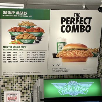 Wingstop - Group Meal Menu - Chicken Wings Near Me - Pacific Beach, California Wingstop - Group Meal Menu - Chicken Wings Near Me - Pacific Beach, California