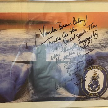 Vanilla Bean Bakery and Cafe - Plaque from the USS Helena - Bakeries Near Me - Helena, Montana