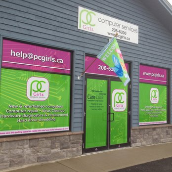 PC Girls - We're here to help! You can't miss the big green windows! - IT Services & Computer Repair Near Me - Fredericton, New Brunswick PC Girls - We're here to help! You can't miss the big green windows! - IT Services & Computer Repair Near Me - Fredericton, New Brunswick