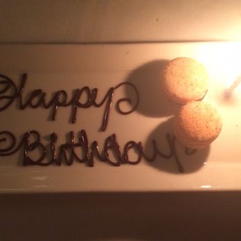 Peninsula Grill - Yummy birthday treat at Peninsula Grill! - New American Near Me - Charleston, South Carolina Peninsula Grill - Yummy birthday treat at Peninsula Grill! - New American Near Me - Charleston, South Carolina