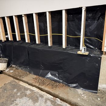 Jersey Dry Waterproofing - Work in process - Waterproofing Near Me - Scotch Plains, New Jersey