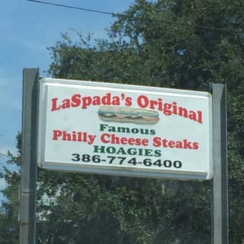 LaSpada's - Sign can be easy to miss if your not super familiar with the area - Sandwiches Near Me - Orange City, Florida