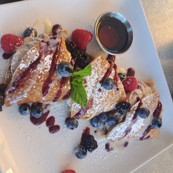Toast - Berries and cream crepe - Breakfast & Brunch Near Me - Temecula, California Toast - Berries and cream crepe - Breakfast & Brunch Near Me - Temecula, California