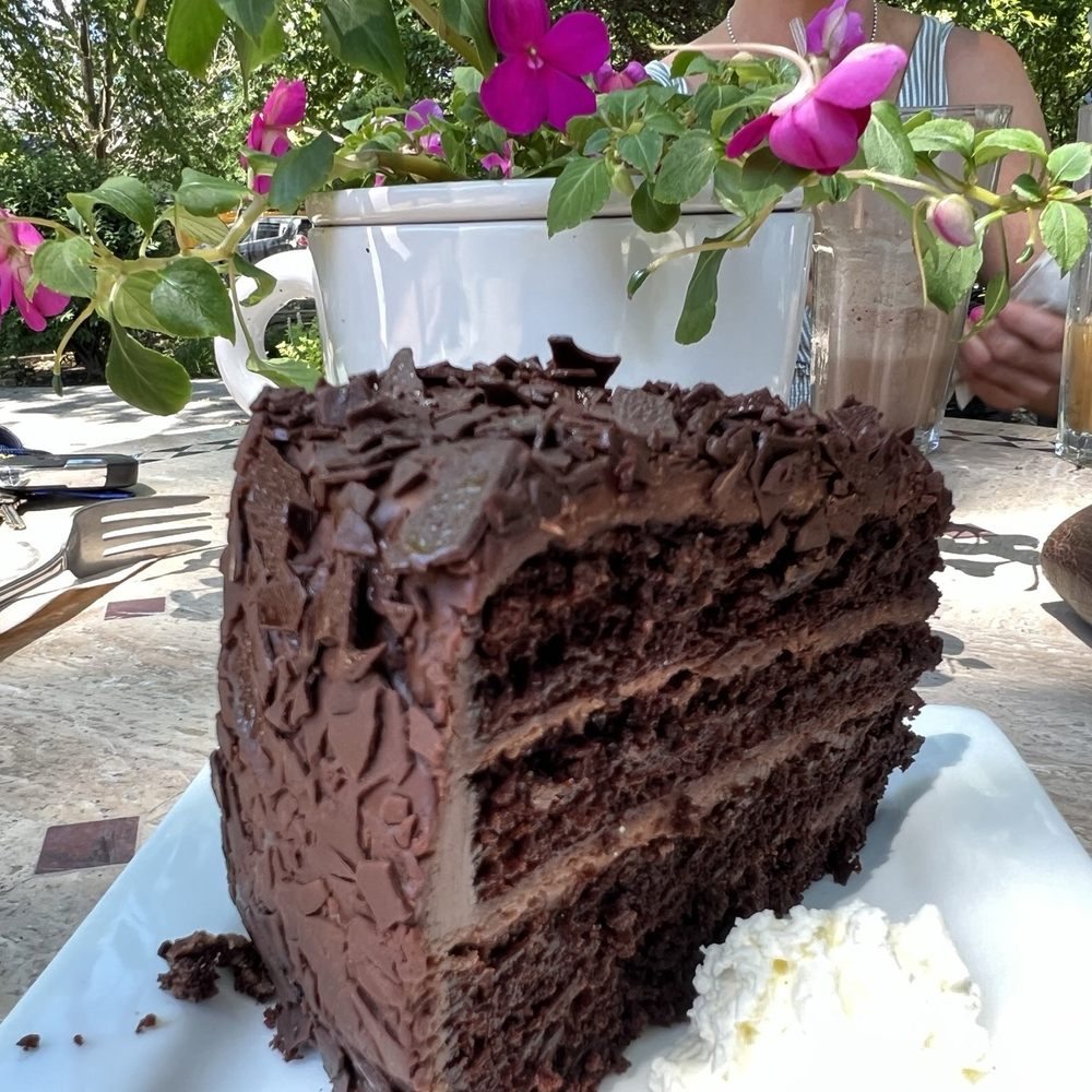 The Celtic Cup Coffee House - Chocolate lover cake. Roughly $5. Moist and large chunk. Delicious. Nice outdoor patio seating - Coffee & Tea Near Me - Tullahoma, Tennessee The Celtic Cup Coffee House - Chocolate lover cake. Roughly $5. Moist and large chunk. Delicious. Nice outdoor patio seating - Coffee & Tea Near Me - Tullahoma, Tennessee