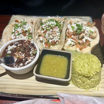 Salsa Street - Three taco meal. The rice was a little different I liked the green salsa. - Mexican Near Me - Palatine, Illinois Salsa Street - Three taco meal. The rice was a little different I liked the green salsa. - Mexican Near Me - Palatine, Illinois
