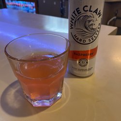 Stars Bar & Grill - Pink taco shot and raspberry white claw