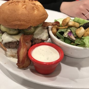 Ruby's Diner - Ranch burger on gluten free bun - Diners Near Me - Laguna Beach, California Ruby's Diner - Ranch burger on gluten free bun - Diners Near Me - Laguna Beach, California