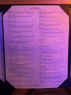 Menu photo 7 Sim South Miami, FL