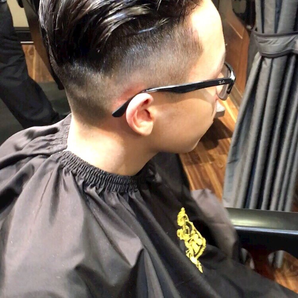 Gent Cuts and Grooming - Haircut by Aaron: tight fade and long on top. - Barbers Near Me - Saint Paul, Minnesota Gent Cuts and Grooming - Haircut by Aaron: tight fade and long on top. - Barbers Near Me - Saint Paul, Minnesota