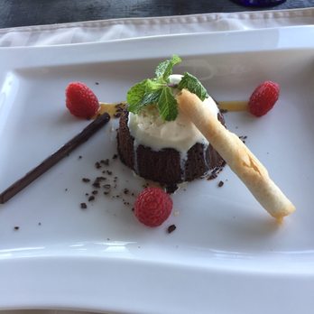 Cabo del Sol - This warm Chocolate Lava cake with Vanilla ice cream was a perfect way to cap off the dinner and day! - Golf Near Me - Adolfo Ruiz Cortines, SIN Cabo del Sol - This warm Chocolate Lava cake with Vanilla ice cream was a perfect way to cap off the dinner and day! - Golf Near Me - Adolfo Ruiz Cortines, SIN