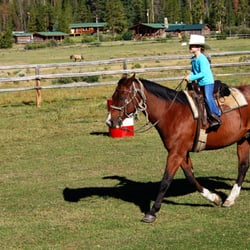 T Cross Ranch - Kids and horses--nothing could be more natural!